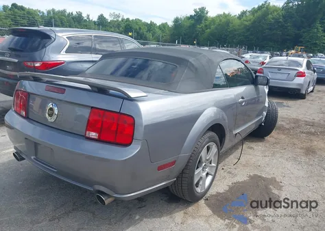 2006 Ford Mustang Gt из США, поврежденный, VIN 1ZVFT85H565263785